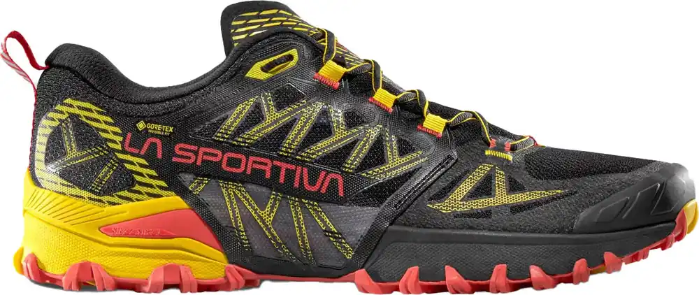 Köp online La Sportiva Men's Bushido III GORE-TEX Black/yellow