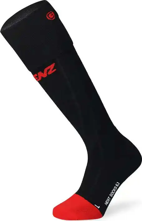 Begränsat erbjudande Lenz Heat Sock 6.1 Toe Cap Compression Black