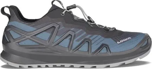 LOWA Men's Merger GORE-TEX Lo Blue/Grey Snabb leverans