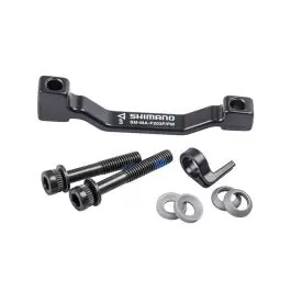 Beställ idag Shimano Adapter från PM-Bremssattel till PM Gabel/-Rahmen med 180mm/20