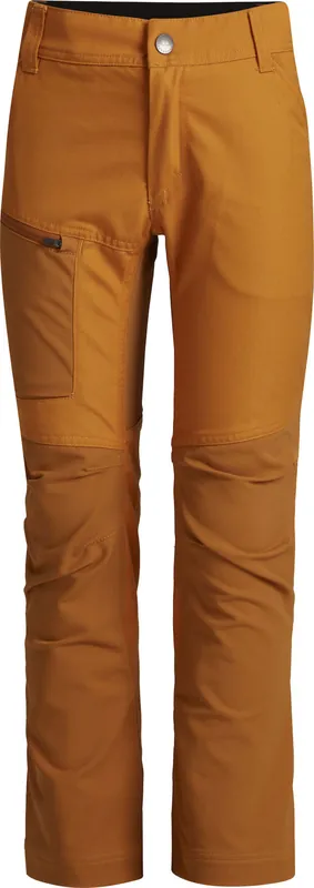 Rea Lundhags Juniors' Fulu Stretch Hybrid Pant Gold/Dark Gold