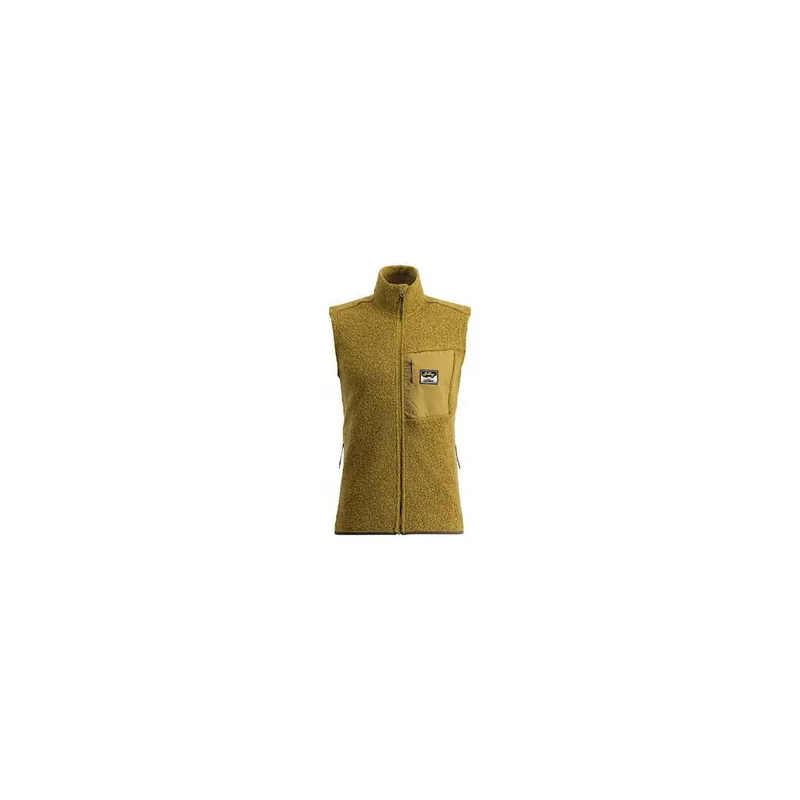 Lundhags Men's Flok Wool Pile Vest Olive Erbjudandepris