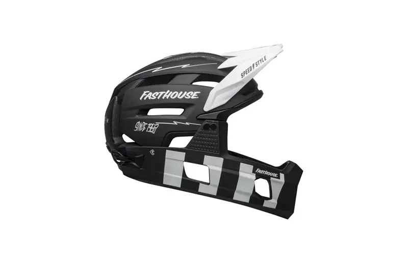 Nedsatt pris Bell Cykelhjälm Mtb Super Air R Spherical Mips Mat Black/White