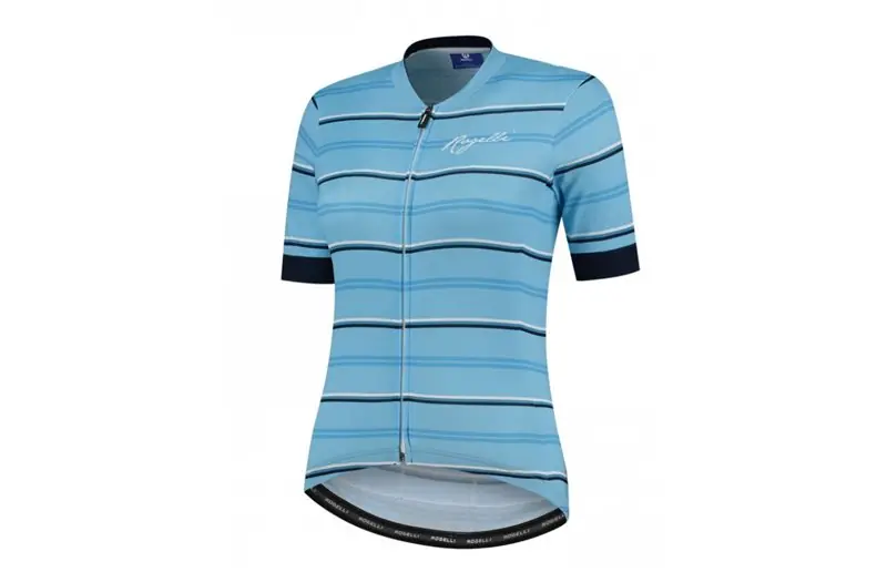Rogelli Cykeltröja Stripe SS W Blue Trygg betalning