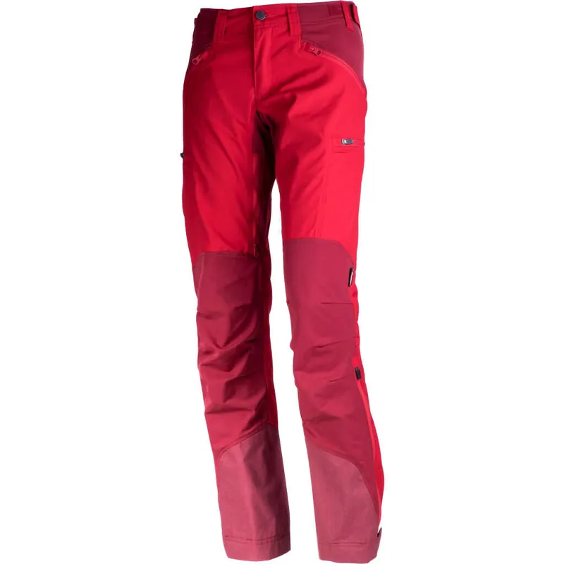 Rabatt Lundhags Women's Makke Pant Red/Dark Red
