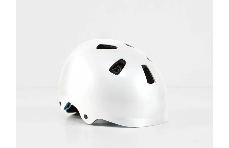 Bontrager Cykelhjälm Barn Jet Wavecel Jr Vit/Azurbla Endast idag