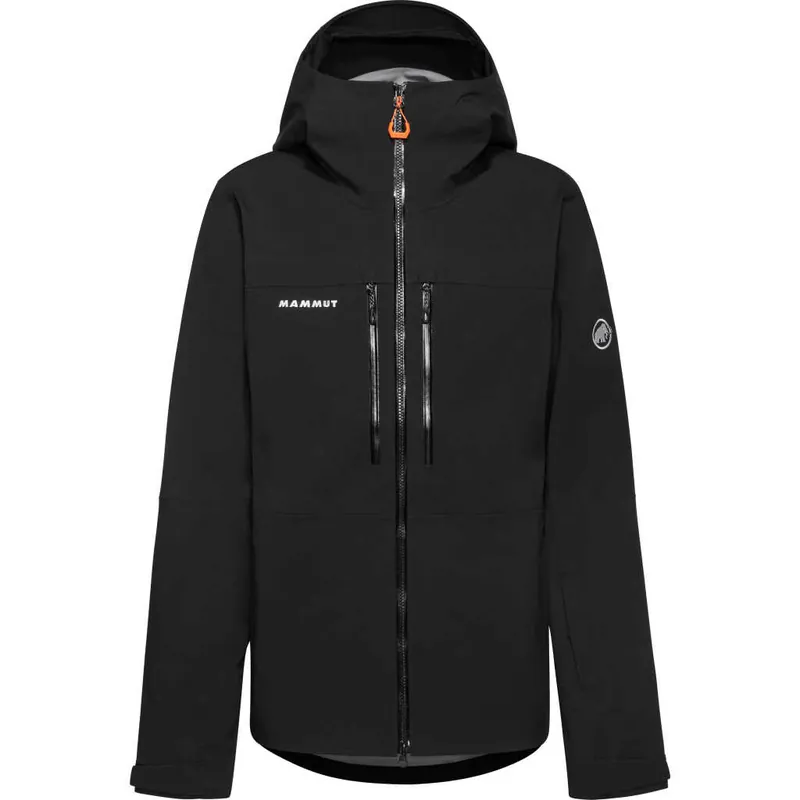 Mammut Men's Stoney Hardshell Hooded Jacket Black Rabatt