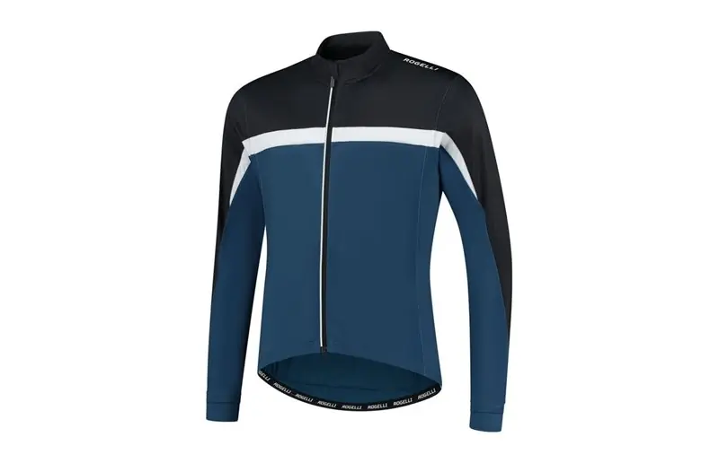 Köp nu Rogelli Cykeltröja Course Ls Black/Blue/White