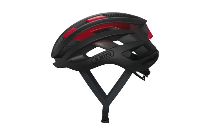 Extra rabatt Abus Cykelhjälm Airbreaker Black Red