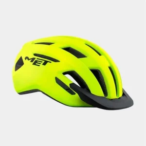 Handla nu Met Cykelhjälm Allroad Safety Yellow/Matt