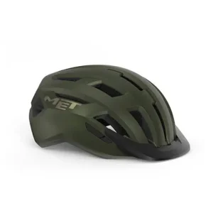 Outlet Met Cykelhjälm Active/Crossover Allroad Olive/Matt