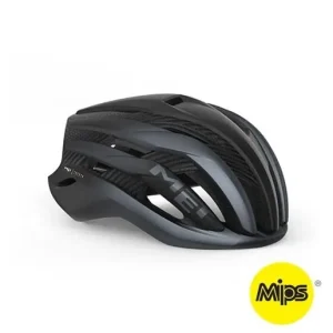 Extra rabatt Met Cykelhjälm Racer Road Trenta 3K Carbon Mips Black/Matt