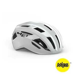 Met Cykelhjälm Racer Road Vinci Mips White Silver/Glossy Köp online