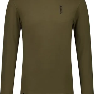Kampanjpris Mons Royale Men's Cascade Merino Flex 200 Long Sleeve Dark Olive