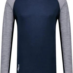 Beställ nu Mons Royale Men's Temple Tech LS Grey Heather/midnight