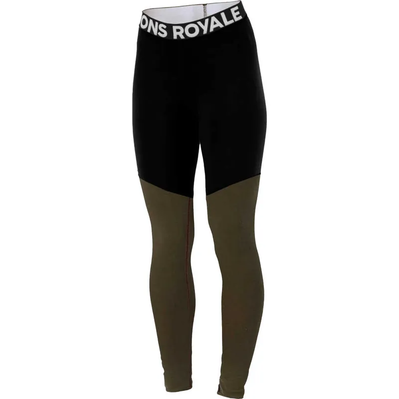 Kampanj Mons Royale Women's Cascade Merino Flex 200 Legging Dark Olive