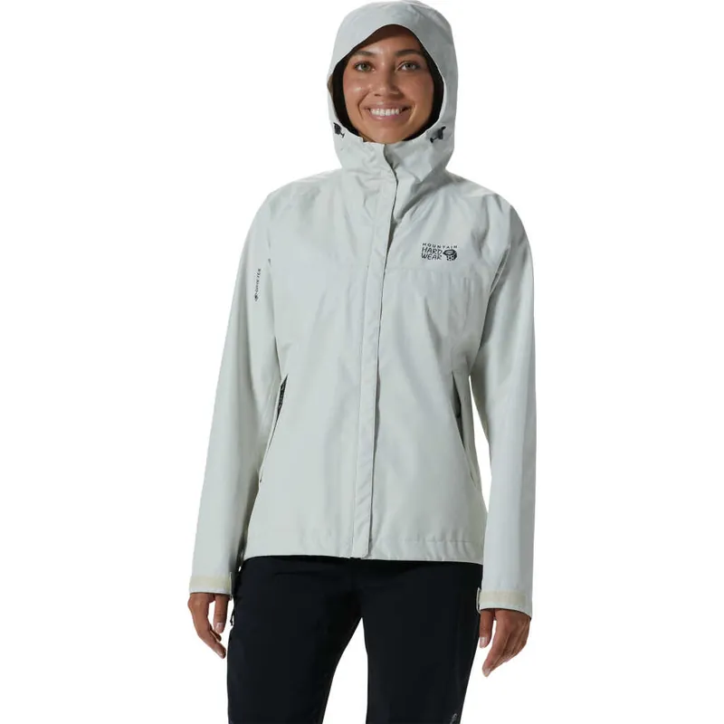 Beställ idag Mountain Hardwear Women's Exposure/2 Gore-Tex Paclite Jacket Stone