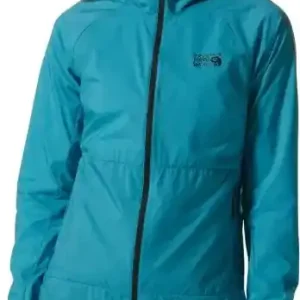 Mountain Hardwear Women's Kor Airshell Hoody Teton Blue Billig