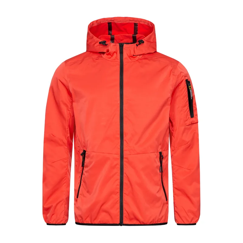 Extra rabatt National Geographic Men's Jacket Super Light Poppy Red