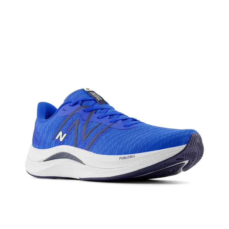 New Balance Men's Fuelcell Propel V4 Blue Oasis Billig