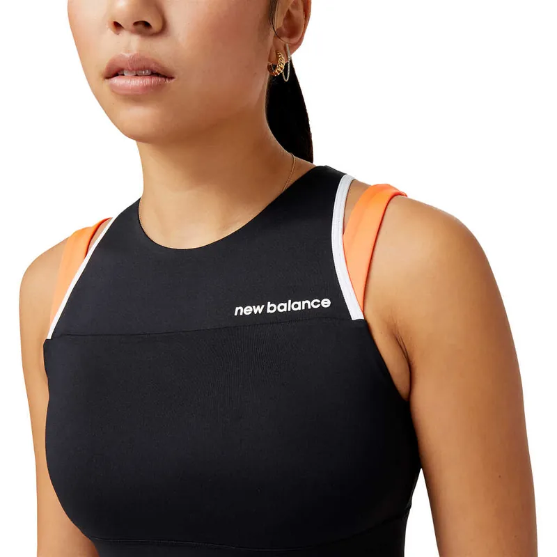 Erbjudande New Balance Women's Shape Shield Crop Bra Neon Dragonfly