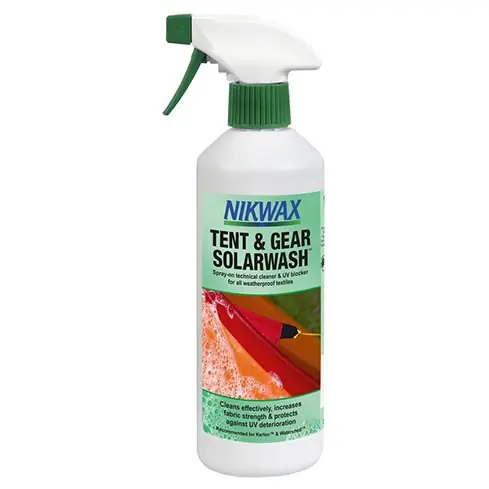 Populär Nikwax Tent & Gear Solarwash 500ml Nocolour