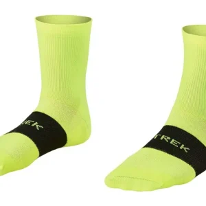 Rabatter Trek Race Quarter Cycling Sock Radioactive Yellow