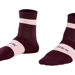 Bästa pris Trek Race Quarter Cycling Sock Mulberry