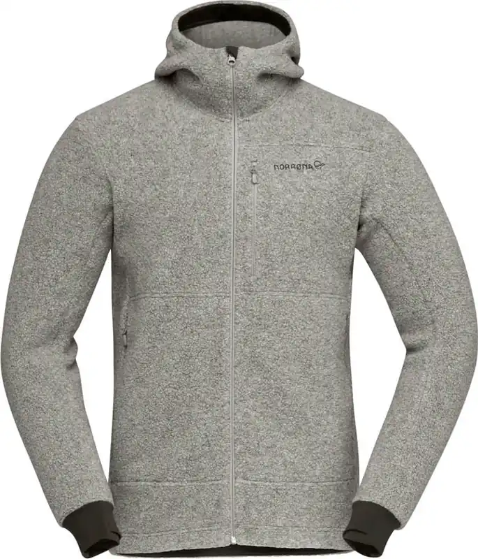 Begränsat erbjudande Norr⌀na Men's Femund Warmwool Hood Drizzle