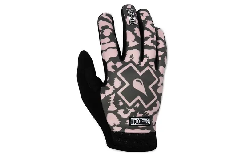 Nedsatt pris Muc-Off Riders Gloves Floral Green/Pink