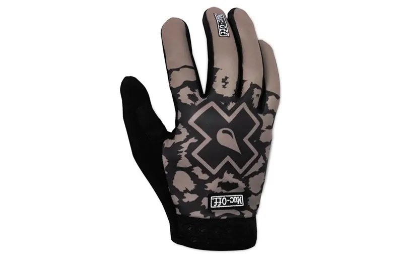 Lågt pris Muc-Off Riders Gloves Floral Grey Stone