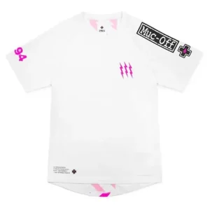 Muc-Off Riders Jersey S/S Black White Nedsatt pris