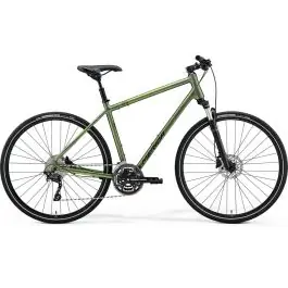 Rabatter Merida Crossway 300 HP3 Hög | Trekkingcykel | 28" | grön köpa billigt