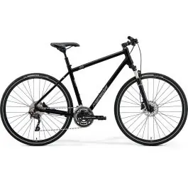 risnedsättning Merida Crossway 300 HP3 Hög | Trekkingcykel | 28" | svart / silver köp