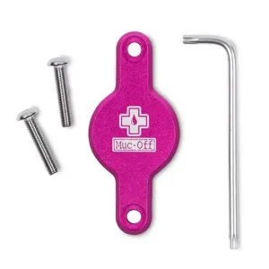 Muc-Off Secure Tag Holder A Black Pink Begränsad tid