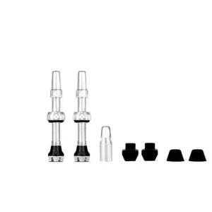 Muc-Off Tubeless Valve Kit V. 2.0 Black Silver risnedsättning