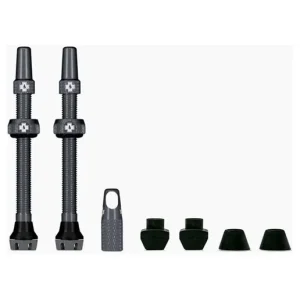 Muc-Off Tubeless Valve Kit V. 2.0 Black Grey Kundfavorit
