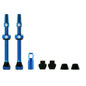 Muc-Off Tubeless Valve Kit V. 2.0 Black Blue Begränsat antal