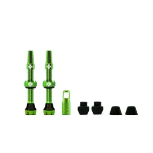 Muc-Off Tubeless Valve Kit V. 2.0 Black Green Endast idag