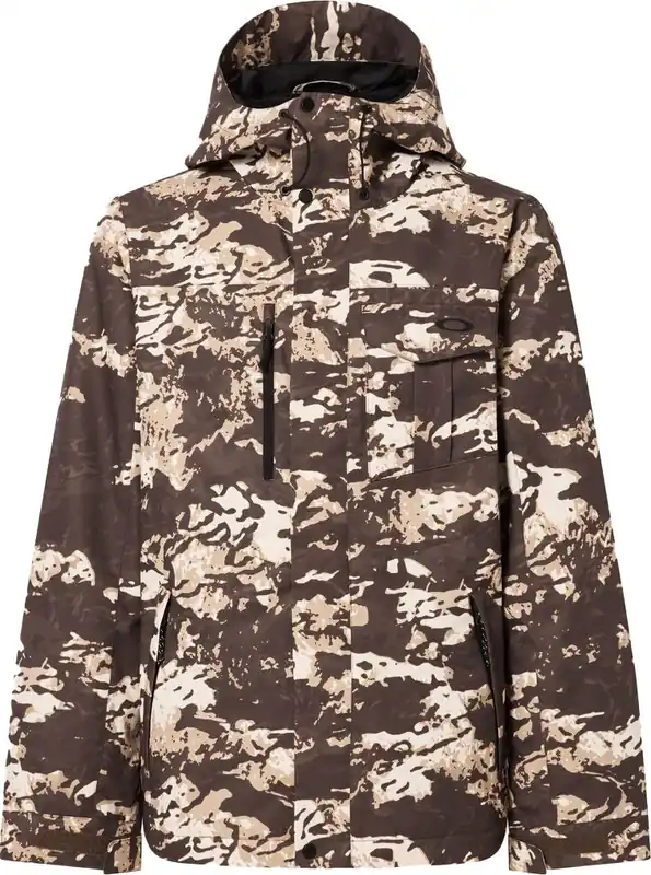 Billig Oakley Core Divisional Rc Insulated Jacket Tiger Camo Desert