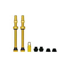 Muc-Off Tubeless Valve Kit V. 2.0 Black Gold Snabb frakt