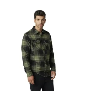 Fox Skjorta Traildust 2.0 Flannel Green Lägg i varukorgen