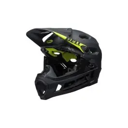 Bell Super DH Spherical cykelhjälm (matte / blank svart) köpa billigt Rabatt