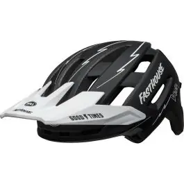 Beställ idag Bell Super Air Spherical Cykelhjälm (mattsvart / vit fasthouse) köpa b