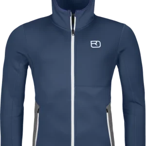 Ortovox Men's Fleece Hoody Deep Ocean Utförsäljning