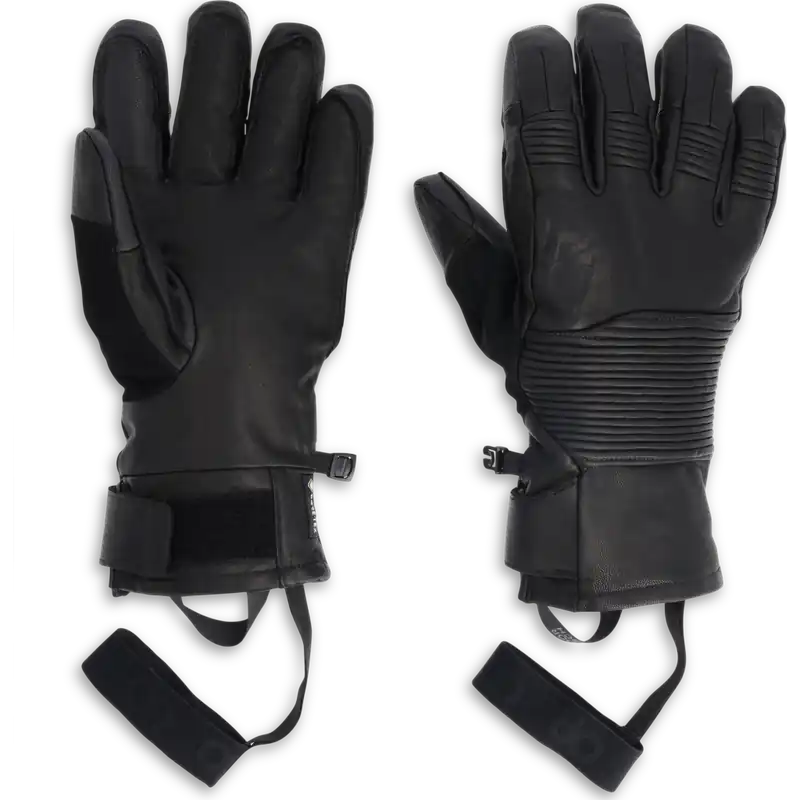 I lager Outdoor Research Men's Point N Chute Gore-Tex Sensor Gloves Black