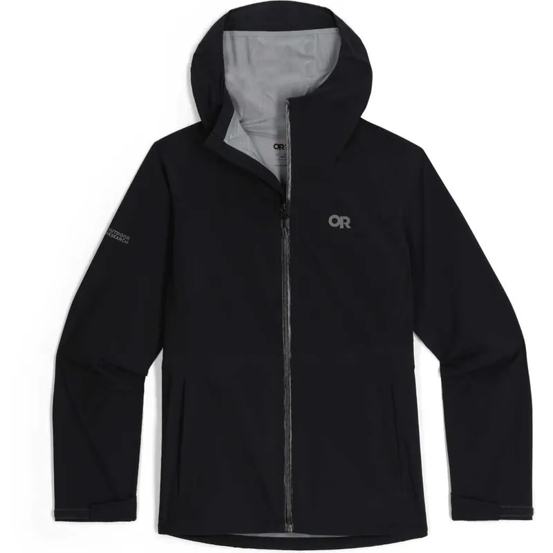 Beställ idag Outdoor Research Women's Stratoburst Stretch Rain Jacket Black