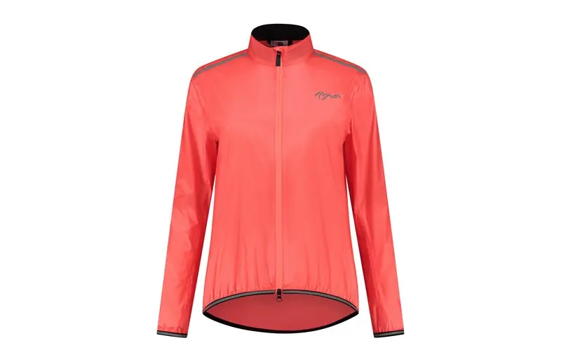Köp online Rogelli Cykeljacka Dam Rain Essential Coral