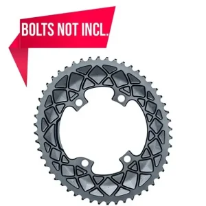 Absoluteblack Drev ¥110 Mm Bcd (Shimano Asymmetric) 2X10/11-Speed Oval 9100/8000 Alu 53 Trygg betalning