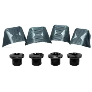 Absoluteblack Chainring Bolt Cover Dura I lager